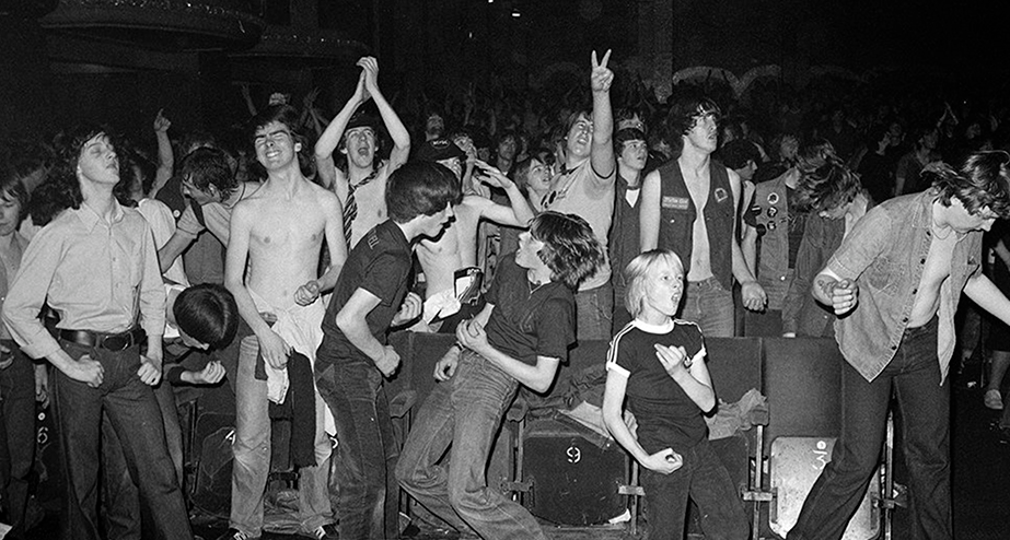 AC/DC concert in Glasgow in 1979